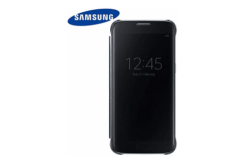 Samsung Clear S View Flip Cover Original Para Galaxy S7 Edge