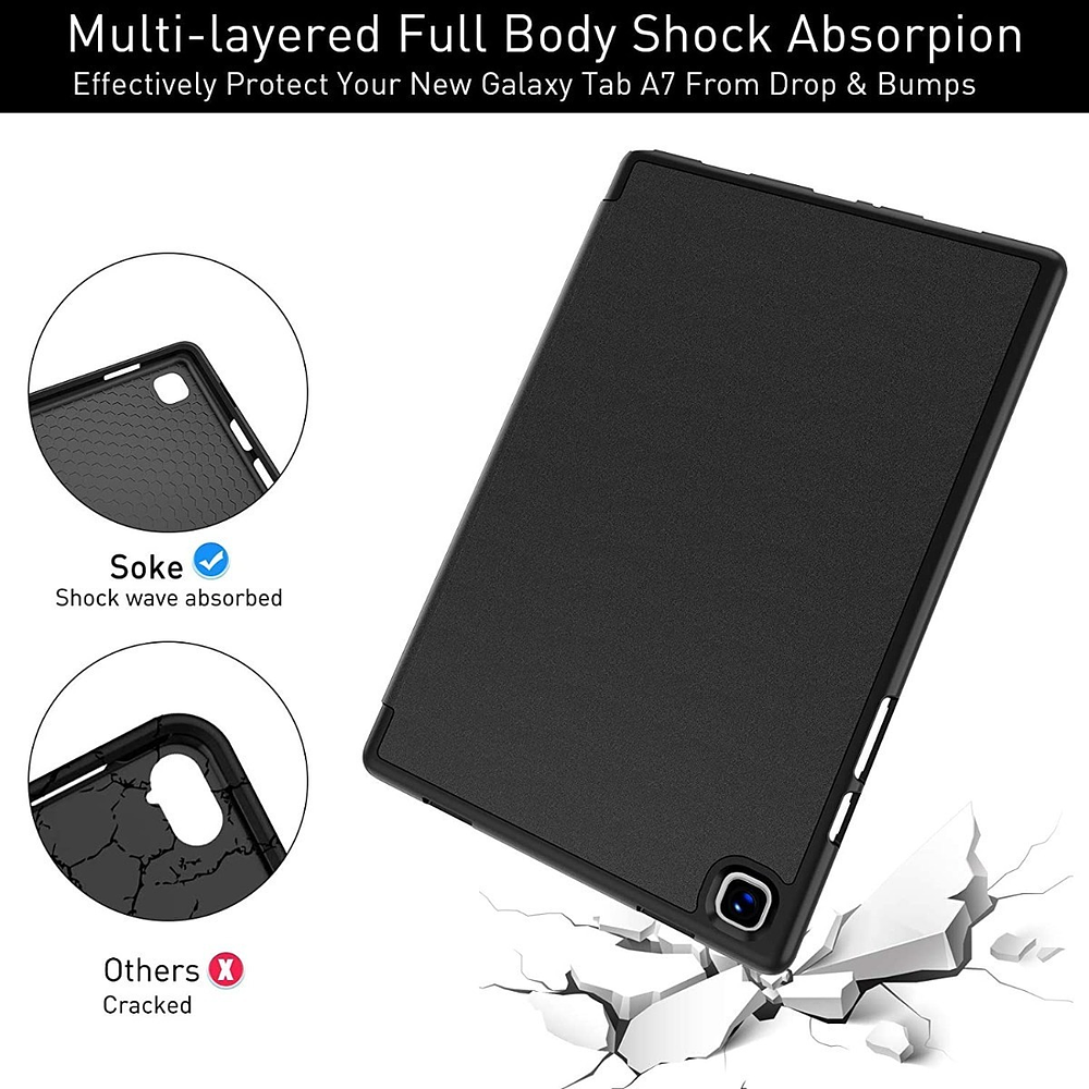 Case Estuche Para Galaxy Tab A7 10.4 T500 T505 + Mica Glass 6