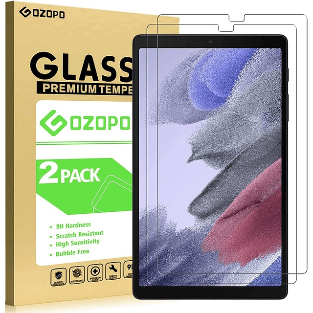 Mica Glass Gozopo 2pcs Para Galaxy Tab A7 Lite 8.7 T220 T225