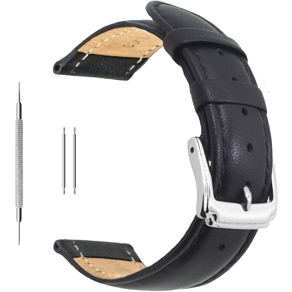 Berfine Correa De Cuero Genuino Para Galaxy Watch3 41mm 4