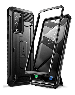 Case Supcase UB Pro Para Galaxy Note 20 Ultra Protector 360° Con Apoyo - Negro