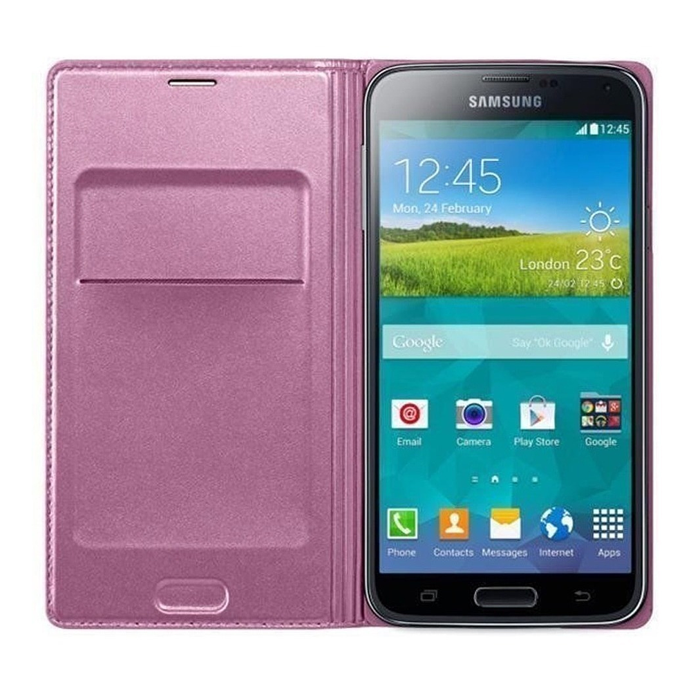 Samsung Flip Case Wallet Cover  Para Galaxy S4 8