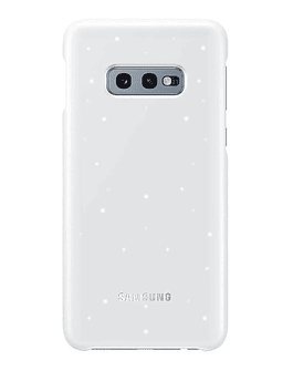 Case Samsung Led Back Cover Para Galaxy S10e Blanco