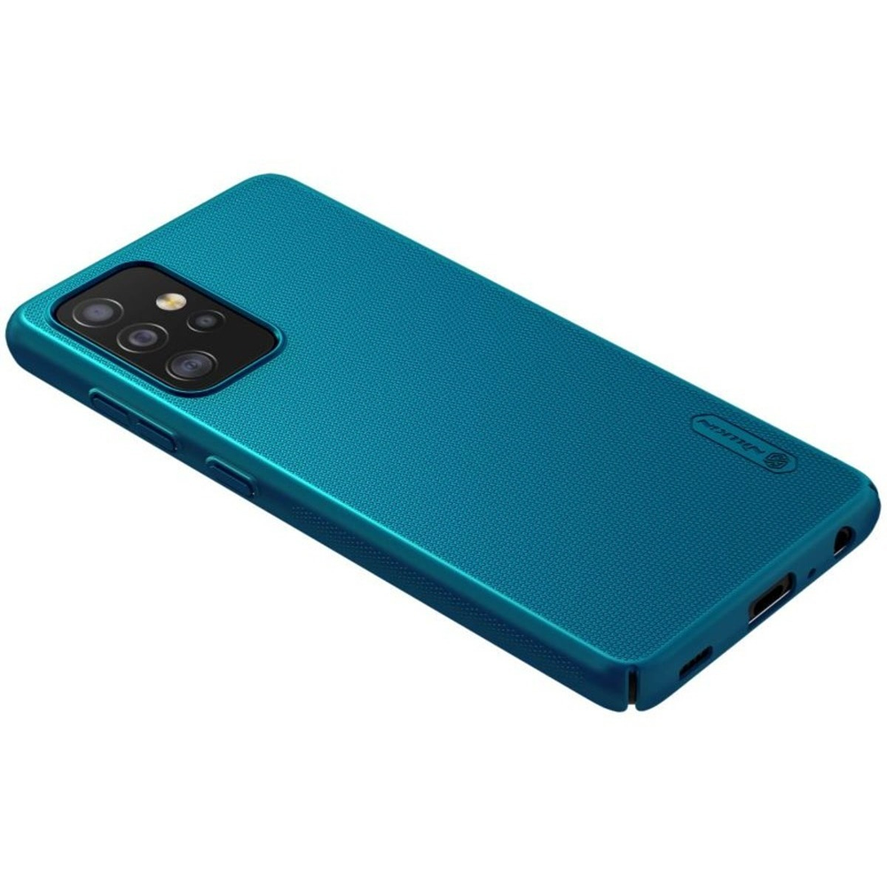 Case Thin Fit Delgado Mate Para Galaxy A52 A52s Blue 7