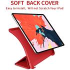 Funda Case Para iPad Pro 11 2018 A1980 A1934 Siliconado Rojo 2