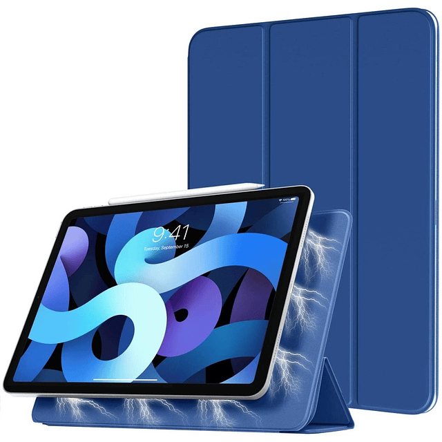 Smart Folio Case Para iPad Pro 11 2018 A1934 A1980 Imantado Azul