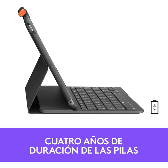 Teclado Logitech Slim Folio Para iPad 10.2 9gen A2602 A2604