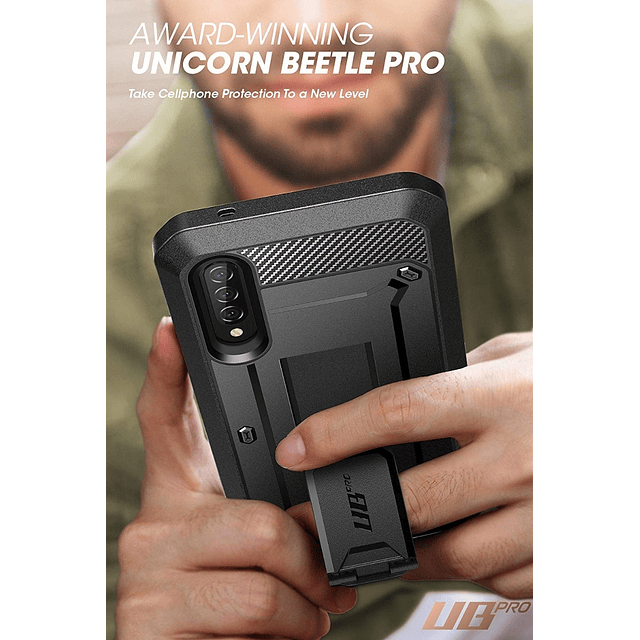 Case Supcase Para Galaxy A50 A50s A30s A90 Protector 360°