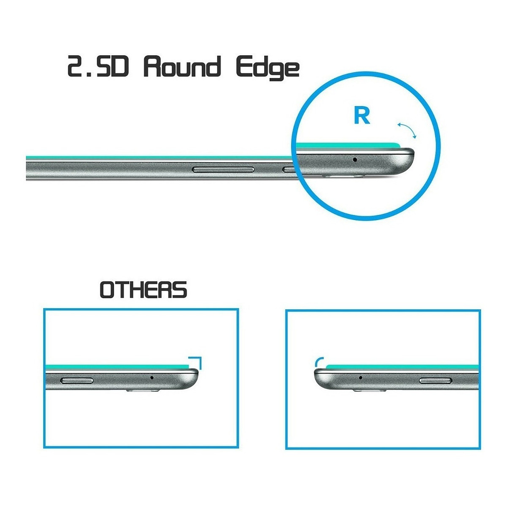 Mica De Vidrio Templado 9h Para Galaxy Tab A 8.0 P350 T350 3