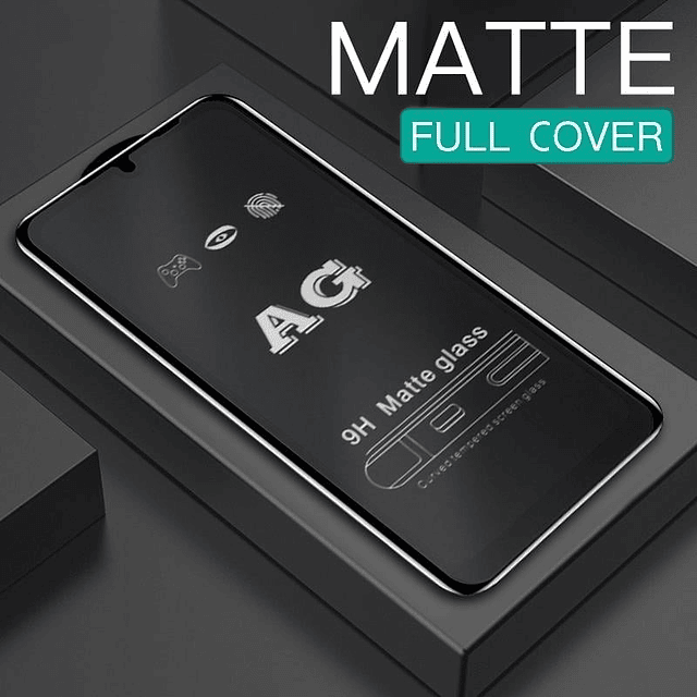 Mica Cristal Glass Templado Mate  Para Huawei Y6 Y8 2019