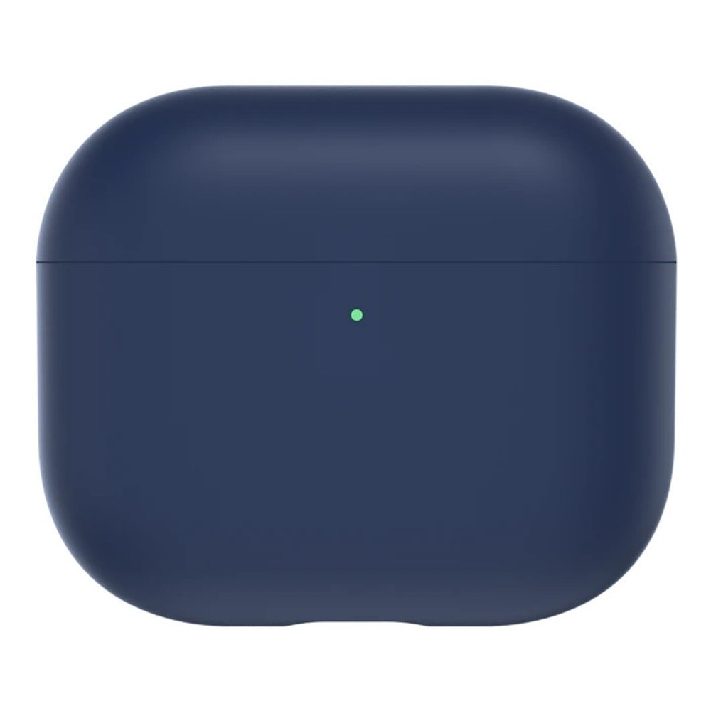 Case Benks Para AirPods 3ra Gen 2021 De Silicona Mate Navy 3