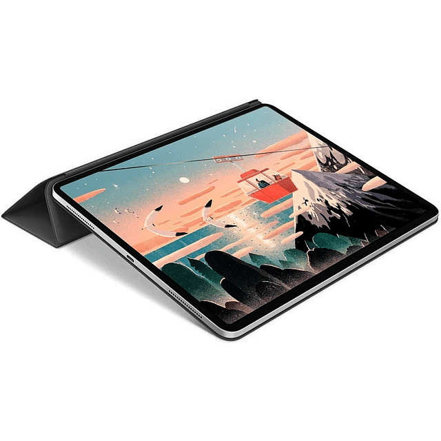 Smart Folio Para iPad Pro 11 2020 Case Silicona Imantado Bl