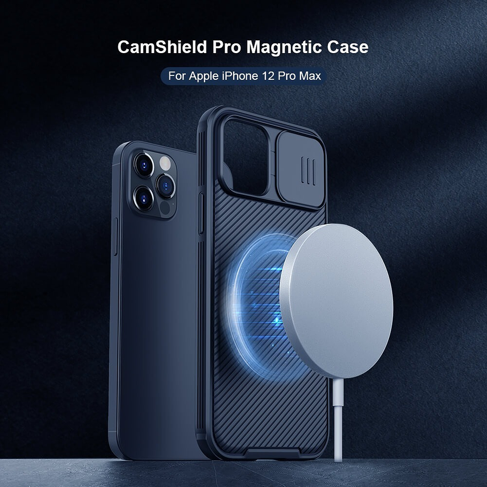 Case Nillkin Camshield Magsafe Para iPhone 12 Pro Max 6.7 2