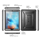 Case Supcase Mil-std 360° Para iPad 9.7 6ta 2018 5ta 2017 2