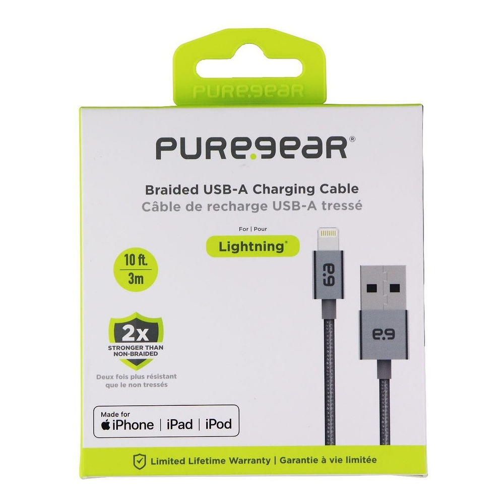 Puregear Cable Lightning 3m Usb Para iPad Air 2 A1566 A1567 8