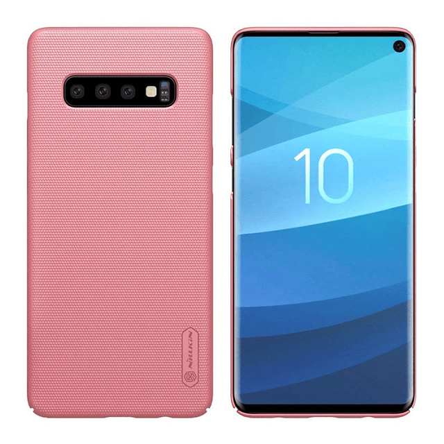 Case Thin Fit Delgado Mate Para Galaxy S10 Normal Rosa Oro