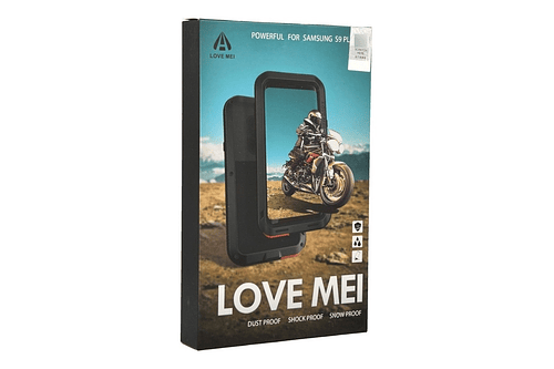 Case De Metal Con Pernos Love Mei Para Galaxy S9 Normal