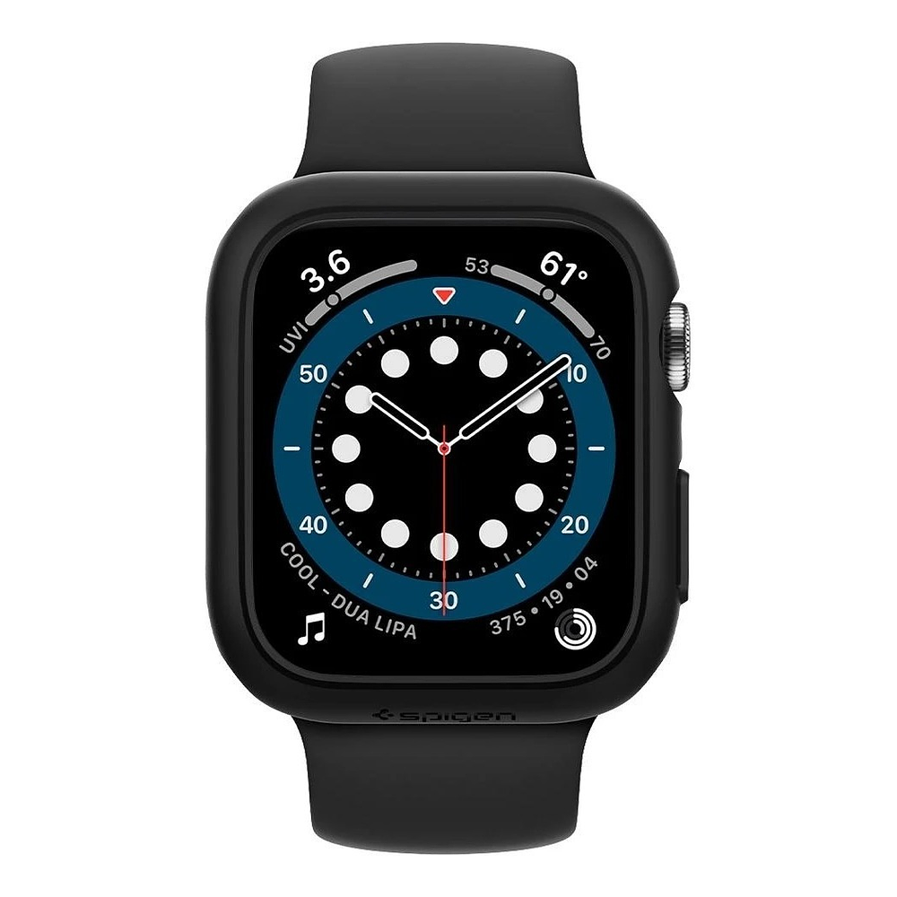 Case Spigen Thin Fit Compatible Con Apple Watch 40mm Negro 3