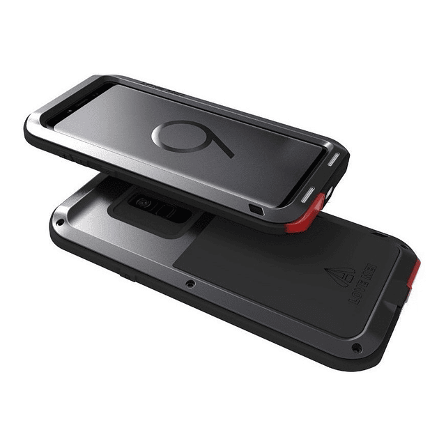 Case De Metal Con Pernos Love Mei Para Galaxy S9 Normal