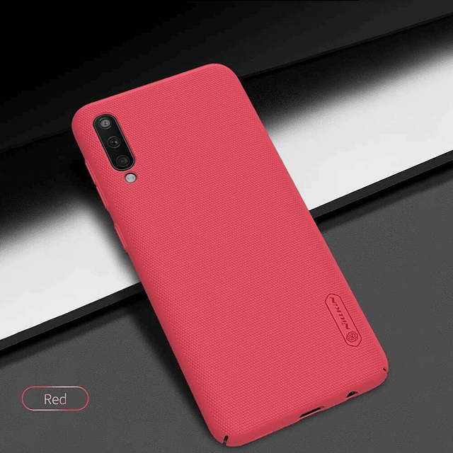 Case Delgado Mate De Policarbonato Para Galaxy A50 Red