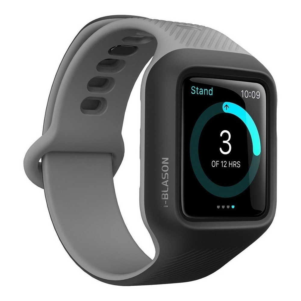 Case Y Correa I-blason Compatible Con Apple Watch 42mm Gray 5