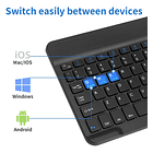 Teclado Portátil Bluetooth Para iPhone 14/ Pro/ Max/ Plus 2