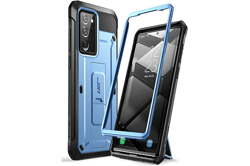 Case Supcase UB Pro Para Galaxy Note 20 Ultra Protector 360° Con Apoyo - Azul Acero