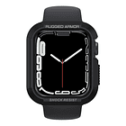 Case Spigen Rugged Armor Compatible Con Apple Watch Serie 4 5 6 Se 1/2 44mm Negro 3