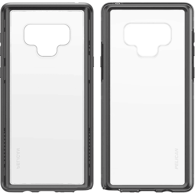 Case Pelican Voyager Mil-std Para Galaxy Note 9 Clear Black