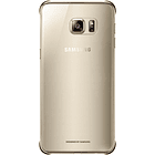 Case Samsung Clear Cover  Para Galaxy S6 Edge Plus  Gold 1