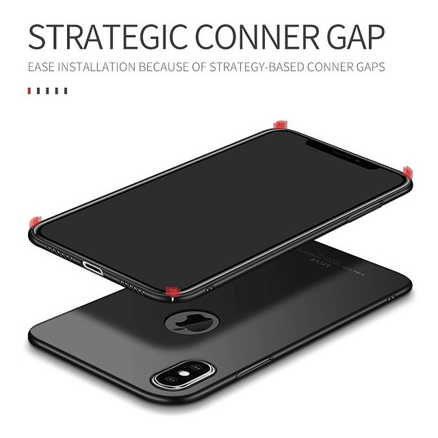 Case Delgado Mate De Policarbonato Para iPhone XS 5.8 (no X)