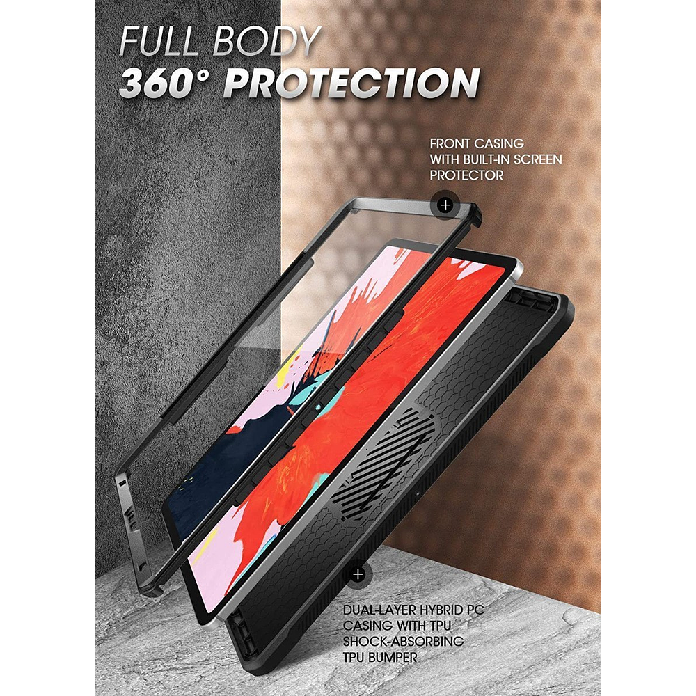 Case Supcase Para iPad Pro 11 2020 Funda 360° Con Portalapiz 7