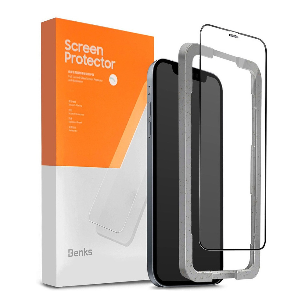 Protector Pantalla Benks  Para iPhone 12 / Mini / Pro / Max 1