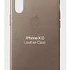 Apple Leather Case Para iPhone X / Xs 5.8 De Cuero Taupe