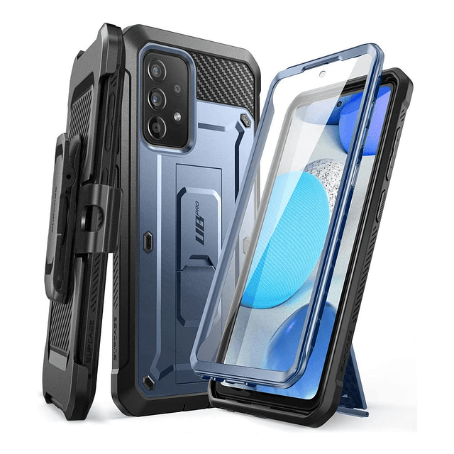 Case Supcase Para Galaxy A53 5g Protector 360° Azul