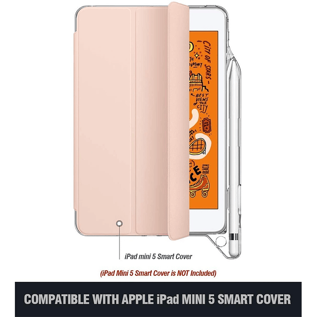 Case Poetic Lumos Para iPad Mini 5 2019 Con Pencil Holder