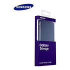 Samsung Clear View Cover  Para Galaxy S6 Edge Azul 5