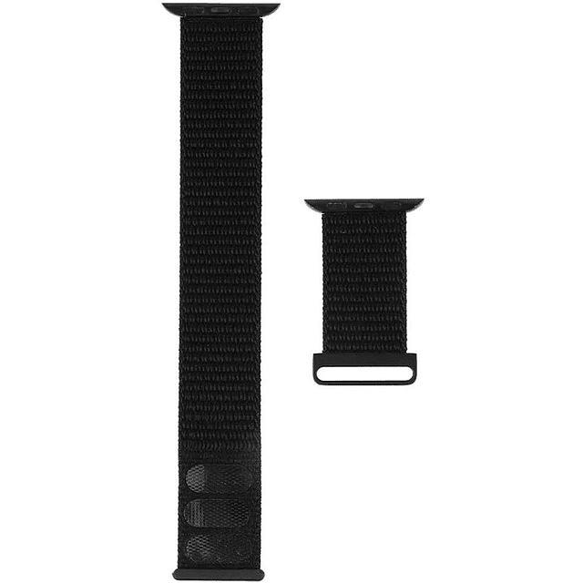 Correa Nylon Case Mate Compatible Con Apple Watch 41mm Negro