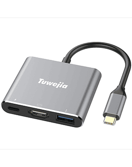 Tuwejia Usb C Hdmi Hub Adapter 3n1 Para Macbook Pro 14 A2779