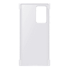 Samsung Clear Protective Cover Case Militarizado Para Galaxy Note 20 Ultra - Transparente con Borde Blanco 7