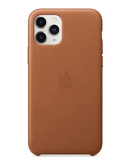 Funda Apple Leather Case   Para iPhone 11 Pro 5.8 Brown