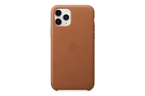 Funda Apple Leather Case   Para iPhone 11 Pro 5.8 Brown