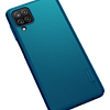 Case Delgado Mate Para Galaxy A12 2021 De Policarbonato Azul