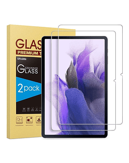 Mica De Vidrio Sparin 2pcs Para Galaxy Tab S7 Fe T730 T735