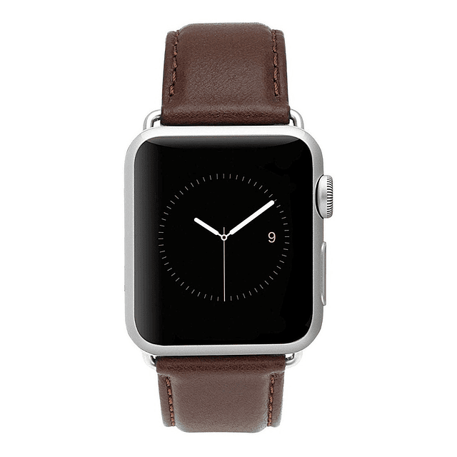 Correa Cuero Case Mate Compatible C/ Apple Watch Ultra 1/2 49mm Marrón