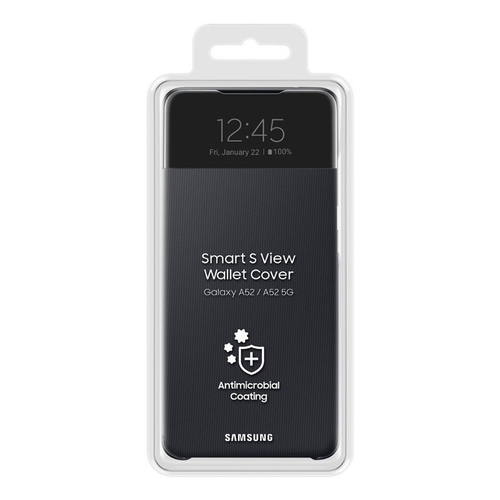 Samsung Case S-view Flip Wallet Cover Para Galaxy A52 1