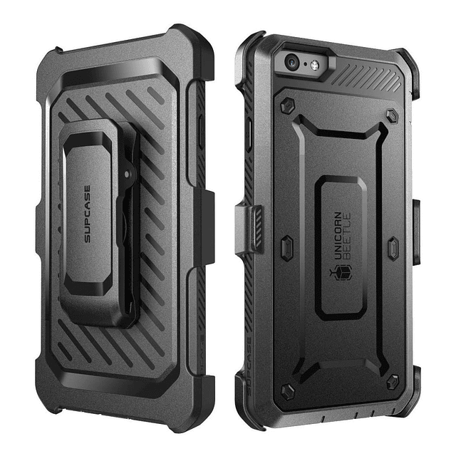 Supcase Case Para iPhone 6 / 6s Normal Protector 360° Negro