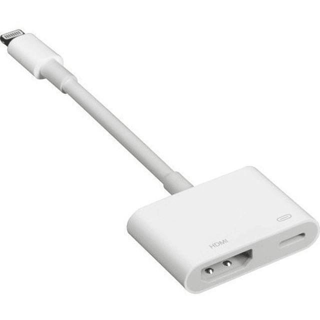 Adaptador Apple Lightning A Hdmi Digital Av Para iPhone iPad