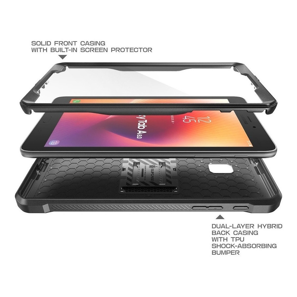 Case Supcase Para Galaxy Tab A 8.0 2017 T380 Protector 360° 6