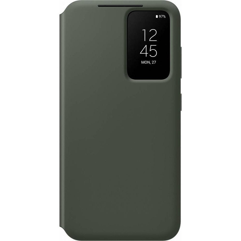 Case Samsung S-view Flip Wallet Case / Clear View Cover Para Galaxy S23 Normal - Verde 1